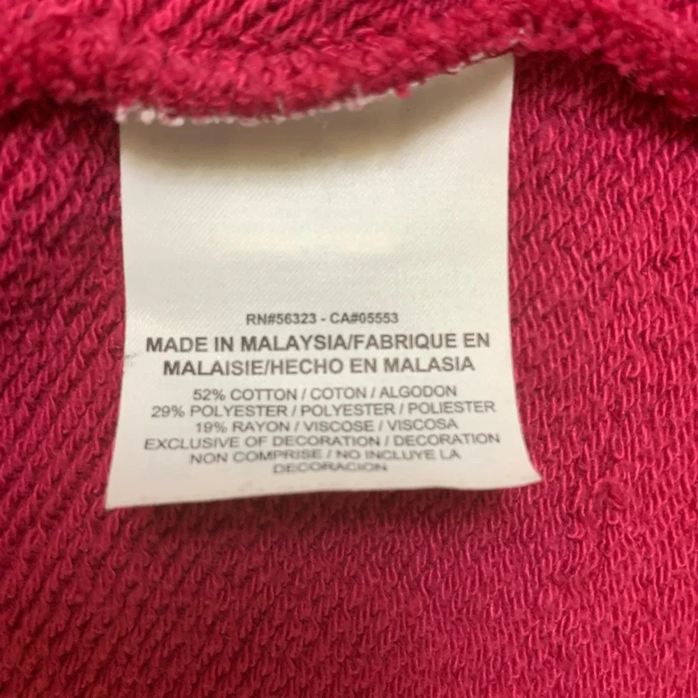 Nike Sportswear Cardigan Mens M Red French Terry Open Front 805523-620